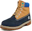 Lookbook (JR) Timberland Premium 6 Inch Wasserdichte Stiefel ''Weizen Blau Marine'' A2F3U