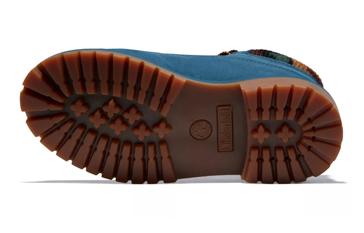 Details for (JR) Timberland Premium 6 Inch Waterproof Stiefel ''Blau Wildleder Nubuk Camo'' A2FNKBZ4