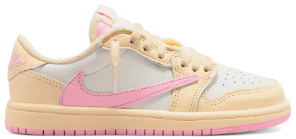 (Preschool) Travis Scott x Air Jordan Air 1 Low OG SP 'Shy Pink' IQ7605-100 (Preschool) Travis Scott x Air Jordan Air 1 Low OG SP 'Shy Pink' IQ7605-100