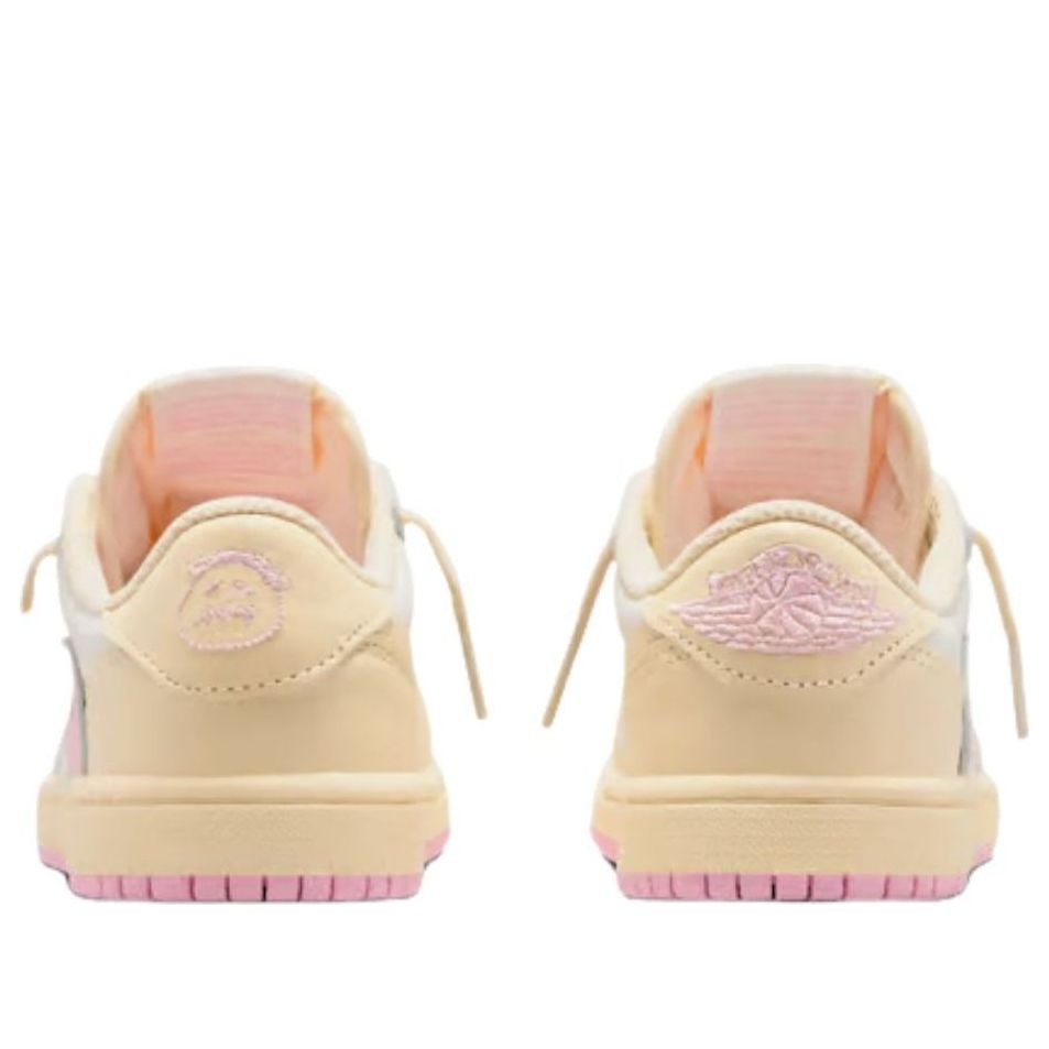 Shop (Preschool) Travis Scott x Air Jordan Air 1 Low OG SP 'Shy Pink' IQ7605-100