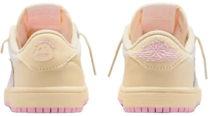 (Preschool) Travis Scott x Air Jordan Air 1 Low OG SP 'Shy Pink' IQ7605-100 Shop (Preschool) Travis Scott x Air Jordan Air 1 Low OG SP 'Shy Pink' IQ7605-100