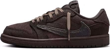(Youth) Travis Scott x Air Jordan Air 1 Retro Low OG SP 'Velvet Brown' DO5442-202 (Youth) Travis Scott x Air Jordan Air 1 Retro Low OG SP 'Velvet Brown' DO5442-202