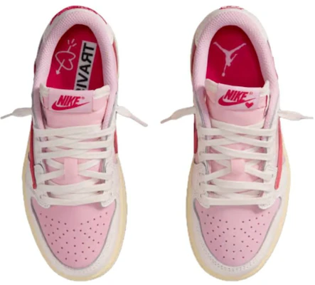 (Preschool) Travis Scott x Air Jordan Air 1 Retro Low OG 'Sail Tropical Pink' IQ7605-101 Lookbook (Preschool) Travis Scott x Air Jordan Air 1 Retro Low OG 'Sail Tropical Pink' IQ7605-101