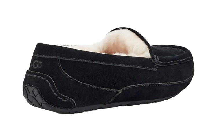 Lookbook (Youth) UGG Ascot Slip-On 'Black' 1120886K-BLK