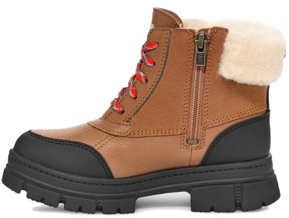 preschool-ugg-classic-zip-boot-brown-suede-1143666-k-che