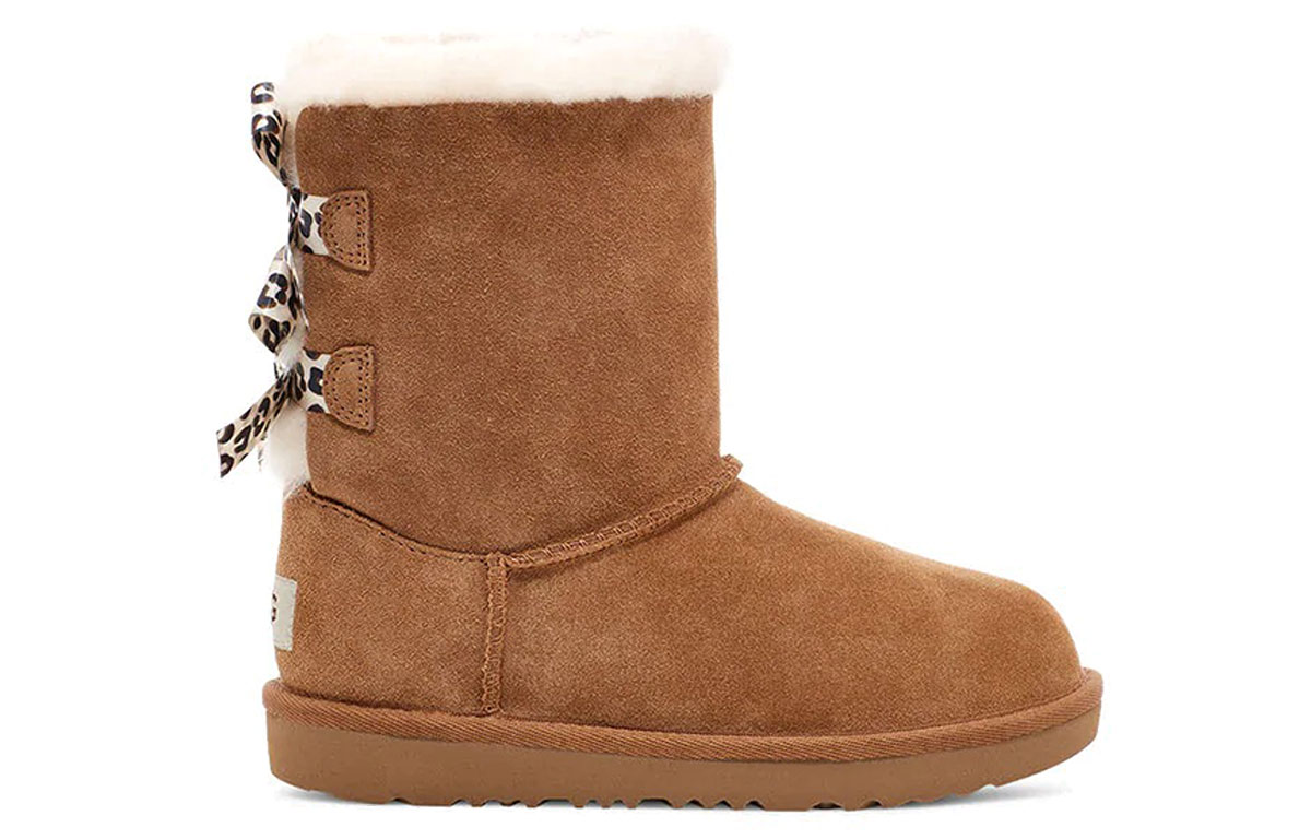 Order (Youth) UGG Bailey Bow II 'Chestnut' 1118835K-CHE