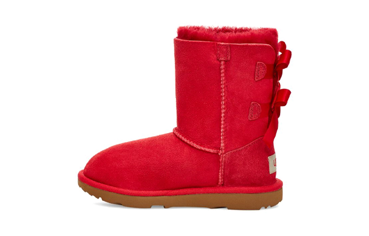(Youth) UGG Bailey Bow II Boot Ribbon Red