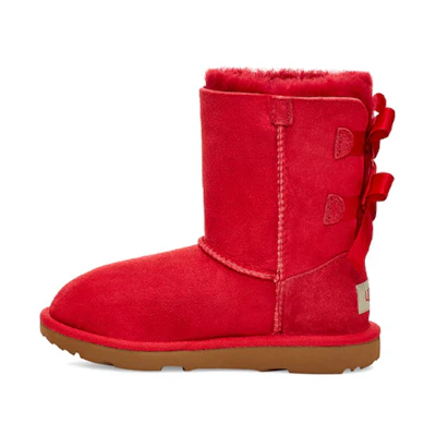(Youth) UGG Bailey Bow II Boot Ribbon Red