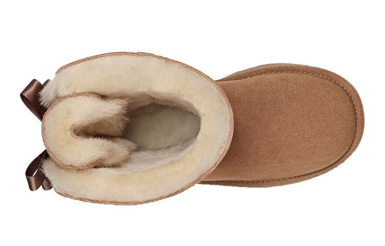 Shop (Youth) UGG Bailey Bow II Tall 'Chestnut' 1090529K-CHE