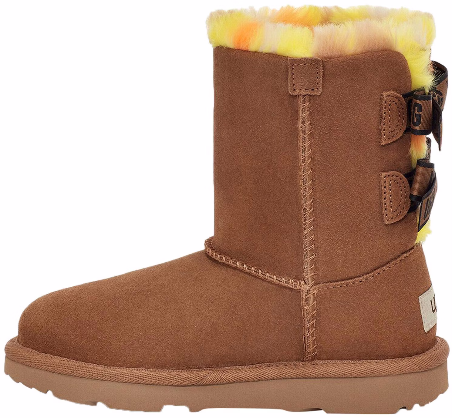 preschool-ugg-bailey-bow-plaid-punk-boot-chesnut-1134930-k-che