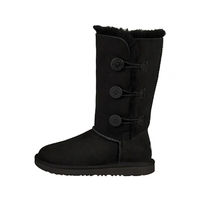 (Youth) UGG Bailey Button 2 'Black'