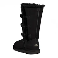 Lookbook UGG Bailey Button 2 舒適保暖雪地靴 大童 黑色