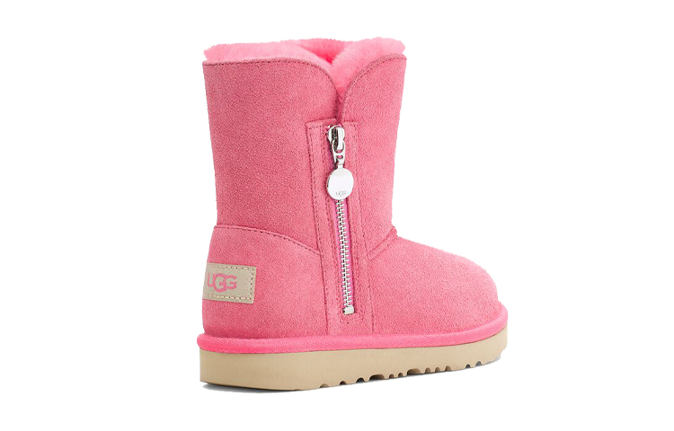 Lookbook (Youth) UGG Bailey Zip Short 'Magenta' 1123613K-PKRS