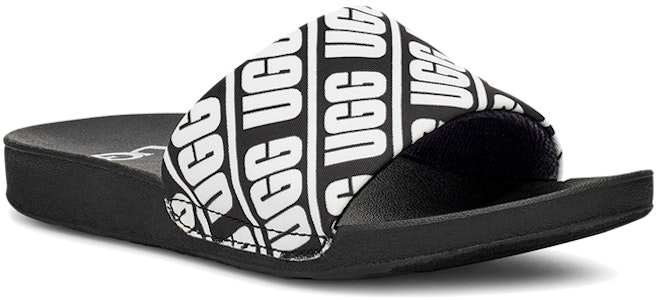 (JR) 어그 비치 슬라이드 블랙 화이트 (UGG 비치 슬라이드 흑백) 1107981K-BWHT Lookbook (JR) 어그 비치 슬라이드 블랙 화이트 (UGG 비치 슬라이드 흑백) 1107981K-BWHT