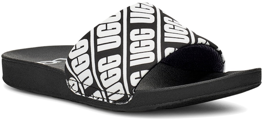 (JR) UGG Sandalia Playa Negra y Blanca 1107981K-BWHT Lookbook (JR) UGG Sandalia Playa Negra y Blanca 1107981K-BWHT