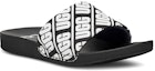 Lookbook (JR) UGG Selipar Pantai Hitam Putih 1107981K-BWHT