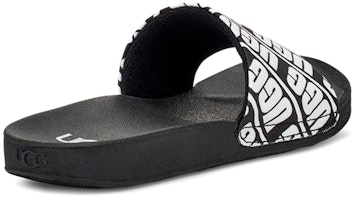 (JR) UGGビーチスライド 黑白 (UGG Beach Slide Black/White) 1107981K-BWHT Purchase (JR) UGGビーチスライド 黑白 (UGG Beach Slide Black/White) 1107981K-BWHT