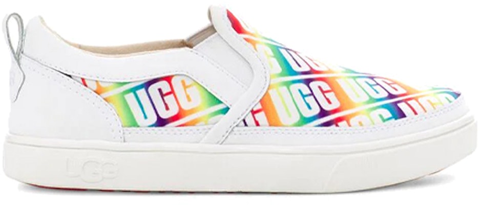 UGG Caplan 舒適休閒低筒板鞋 大童 彩虹色 Order UGG Caplan 舒適休閒低筒板鞋 大童 彩虹色