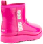 Shop 大童 UGG 經典迷你透明果凍雪地靴 紫色