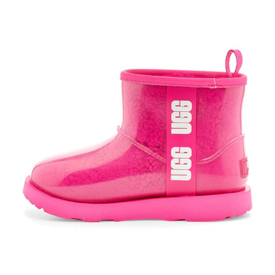 (Youth) UGG Classic Clear Mini II Boot Rock Rose