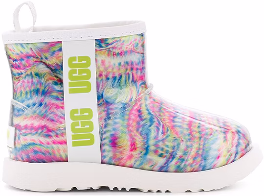 大童 UGG CLASSIC CLEAR MINI 透明果凍 短筒 雪靴 白色 Order 大童 UGG CLASSIC CLEAR MINI 透明果凍 短筒 雪靴 白色