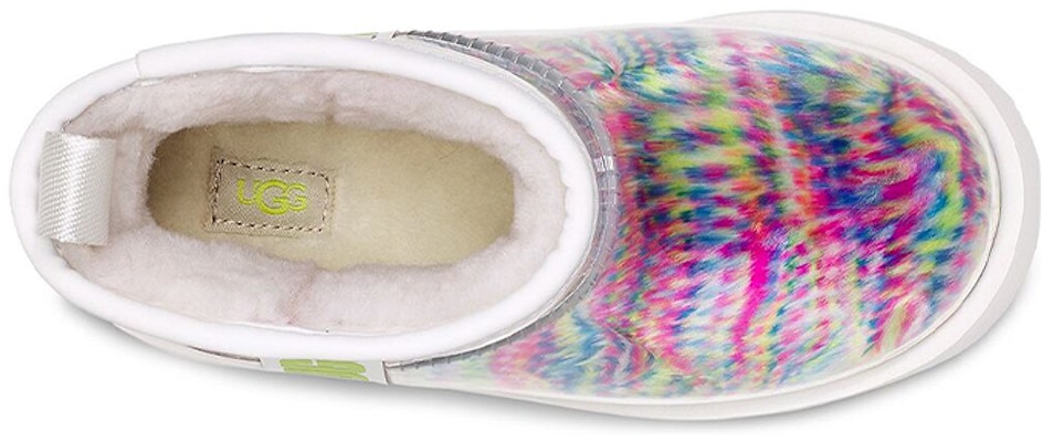 大童 UGG CLASSIC CLEAR MINI 透明果凍 短筒 雪靴 白色 Purchase 大童 UGG CLASSIC CLEAR MINI 透明果凍 短筒 雪靴 白色