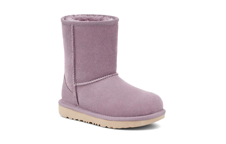 Lookbook UGG Classic II 復古經典雪地靴 大童 淺紫色