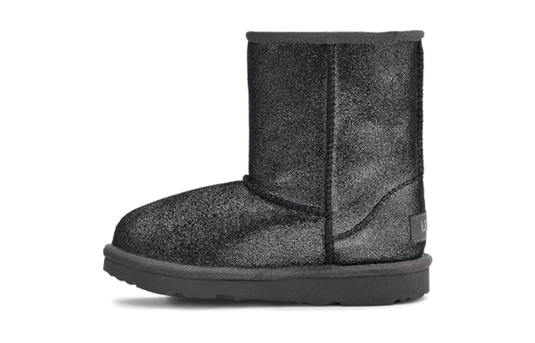 (Youth) UGG Classic II 'Metallic Black' 1123663K-MTL