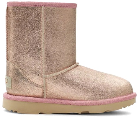 UGG 經典II 戶外休閒雪地靴 大童 玫瑰金色 加絨 Order UGG 經典II 戶外休閒雪地靴 大童 玫瑰金色 加絨