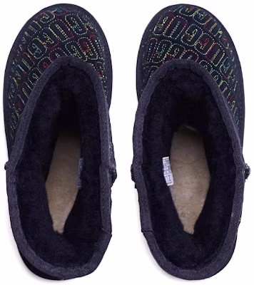 (Youth) UGG Classic II Boot 'Graphic Stitch - Black' 1112383K-BLK Lookbook (Youth) UGG Classic II Boot 'Graphic Stitch - Black' 1112383K-BLK