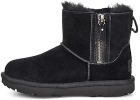 (Youth) UGG Classic II Mini Double Zip Boot 'Big Kid Black' 1102469K-BLK (Youth) UGG Classic II Mini Double Zip Boot 'Big Kid Black' 1102469K-BLK