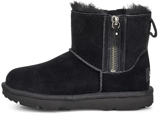 UGG 經典 II 迷你雙拉鍊雪靴 大童版 黑色 Buy UGG 經典 II 迷你雙拉鍊雪靴 大童版 黑色