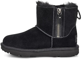 (Youth) UGG Classic II Mini Double Zip Boot 'Big Kid Black' 1102469K-BLK (Youth) UGG Classic II Mini Double Zip Boot 'Big Kid Black' 1102469K-BLK