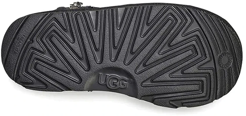 UGG 經典 II 迷你雙拉鍊雪靴 大童版 黑色 Details for UGG 經典 II 迷你雙拉鍊雪靴 大童版 黑色