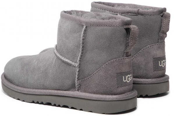 (PS) UGG クラシックミニ II ブーツ (グレー) 1017715K-GREY Shop (PS) UGG クラシックミニ II ブーツ (グレー) 1017715K-GREY