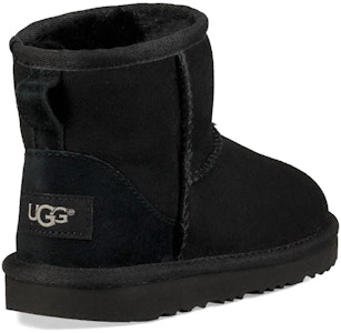(JR) UGG经典迷你二代靴 黑色 1017715K-BLK Shop (JR) UGG经典迷你二代靴 黑色 1017715K-BLK