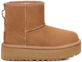 (JR) UGG Classic Mini Platform 'Chestnut' Tapak Tinggi Coklat Tua 1143700K-CHE Order (JR) UGG Classic Mini Platform 'Chestnut' Tapak Tinggi Coklat Tua 1143700K-CHE