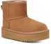 Lookbook (JR) UGG Classic Mini Platform 'Chestnut' Tapak Tinggi Coklat Tua 1143700K-CHE