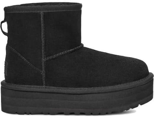 (JR) UGG 클래식 미니 플랫폼 블랙 부츠 1143700K-BLK Order (JR) UGG 클래식 미니 플랫폼 블랙 부츠 1143700K-BLK