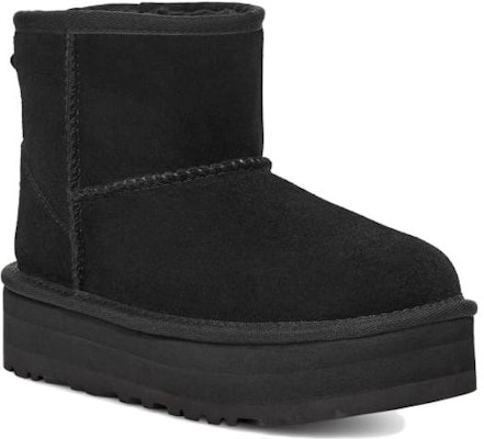 (JR) UGG 클래식 미니 플랫폼 블랙 부츠 1143700K-BLK Lookbook (JR) UGG 클래식 미니 플랫폼 블랙 부츠 1143700K-BLK