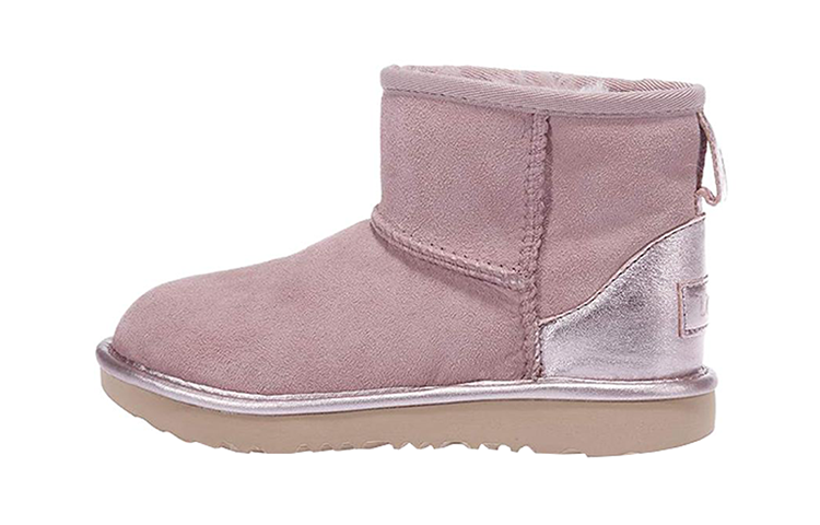 (Youth) UGG Classic Mini Shine 'Pink Rose' 1130778K-RSGRY