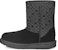 (JR) UGG Classic Pendek 'Logo Ugg Hitam' 1129491K-BLK