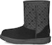 Buy (JR) UGG Classic Pendek 'Logo Ugg Hitam' 1129491K-BLK