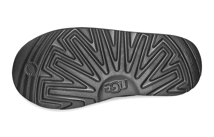 Shop (Youth) UGG Classic Short 'Black Ugg Logo' 1129491K-BLK