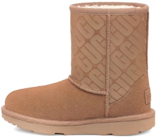 (Youth) UGG Classic Short 'Chestnut with UGG Logo' 1129491K-CHE (Youth) UGG Classic Short 'Chestnut with UGG Logo' 1129491K-CHE