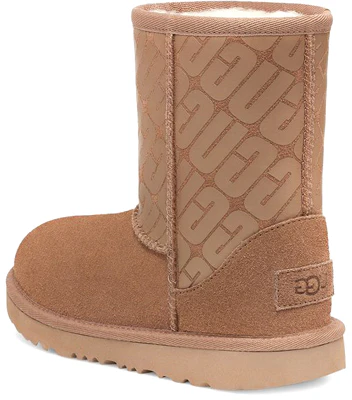 (Youth) UGG Classic Short 'Chestnut with UGG Logo' 1129491K-CHE Lookbook (Youth) UGG Classic Short 'Chestnut with UGG Logo' 1129491K-CHE