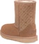 Lookbook (JR) UGG Classic Short 'Chestnut dengan Logo UGG' 1129491K-CHE