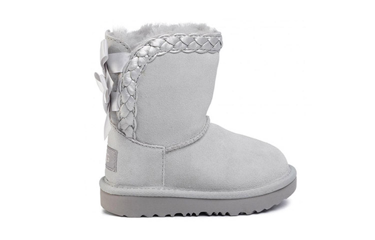 (Youth) UGG Classic Short II 'Grey' 圖 2