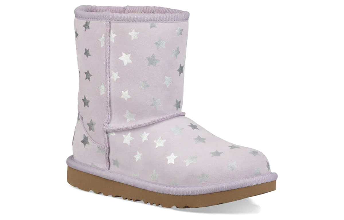 Lookbook (Youth) UGG Classic Short II 'Purple' 1019697K-LIL