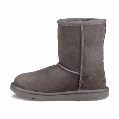 (Youth) UGG Classic Short II Boot Grey